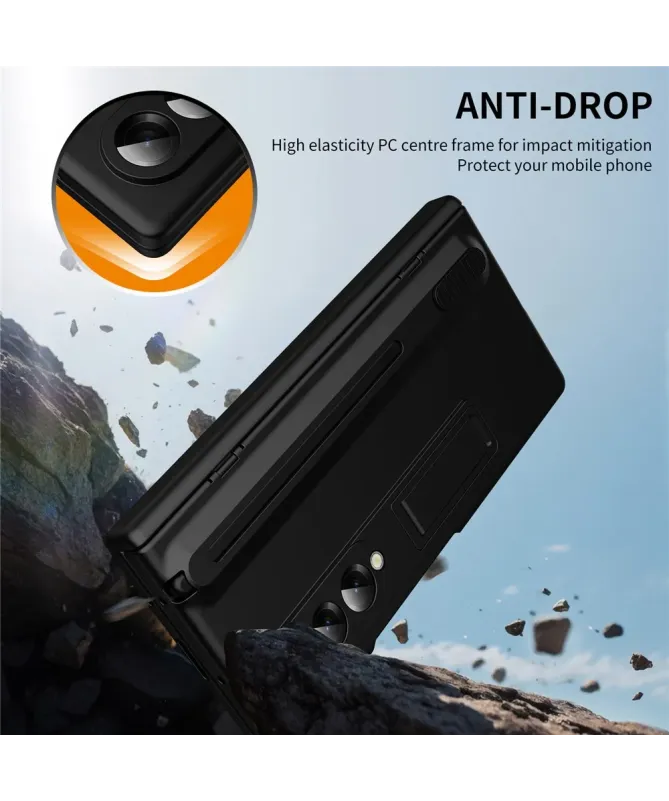 Coque Samsung Galaxy Z Fold 6 Protection avec Support et Verre Trempé 