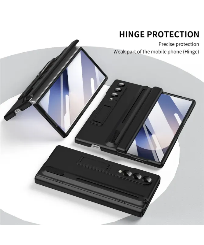 Coque Samsung Galaxy Z Fold 6 Protection avec Support et Verre Trempé 