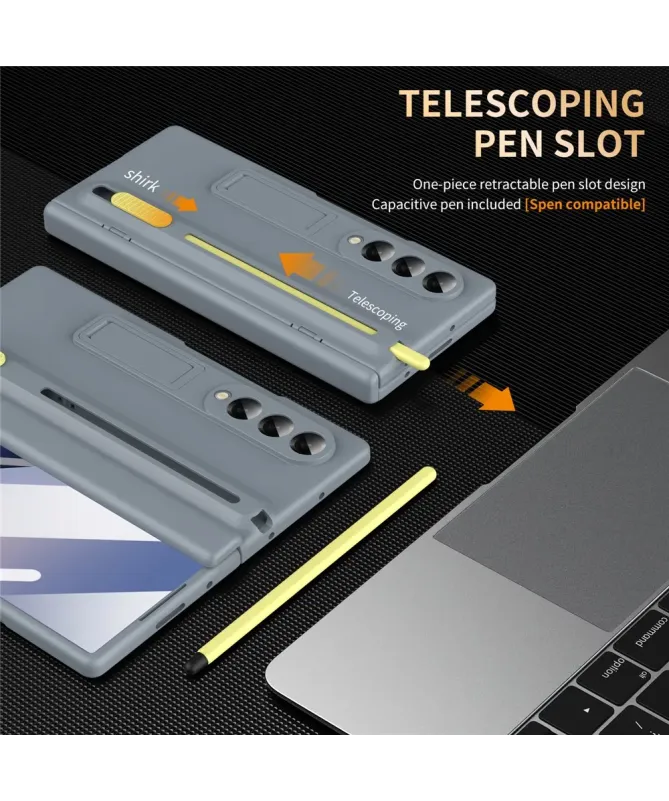 Coque Samsung Galaxy Z Fold 6 Protection avec Support et Verre Trempé 