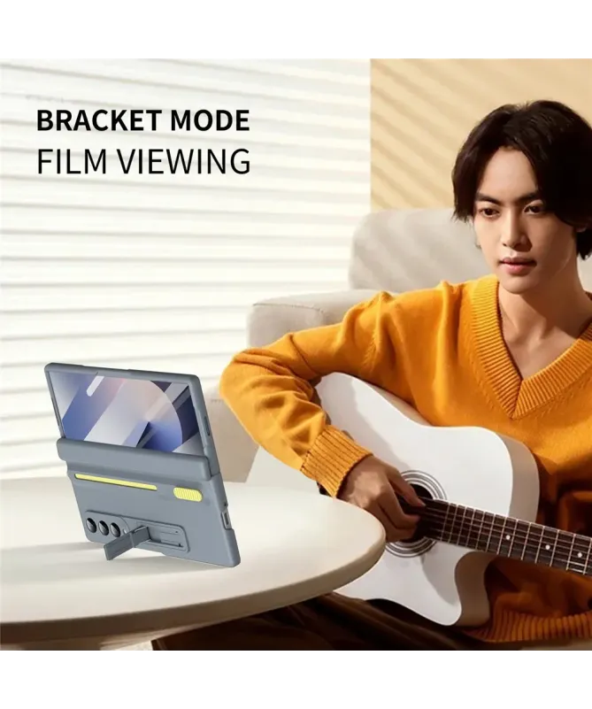 Coque Samsung Galaxy Z Fold 6 Protection avec Support et Verre Trempé 