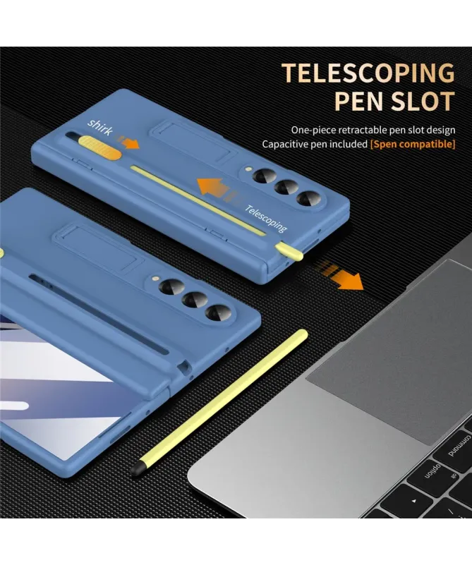 Coque Samsung Galaxy Z Fold 6 Protection avec Support et Verre Trempé 