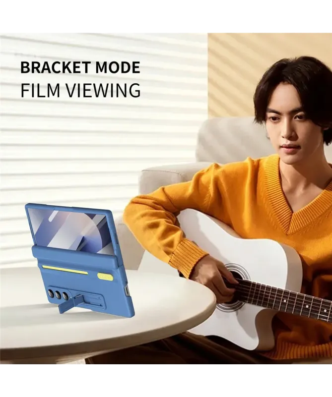 Coque Samsung Galaxy Z Fold 6 Protection avec Support et Verre Trempé 