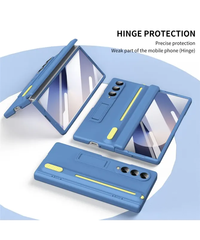 Coque Samsung Galaxy Z Fold 6 Protection avec Support et Verre Trempé 