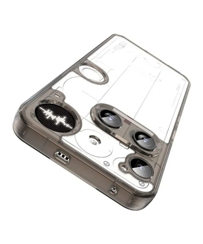 Coque Nothing Phone (3) Transparente Contour Couleuré