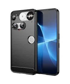 Coque Nothing Phone (3) flexible effet brossé