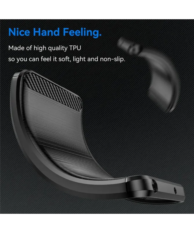 Coque Nothing Phone (3) flexible effet brossé