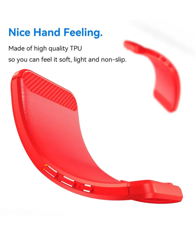 Coque Nothing Phone (3) flexible effet brossé