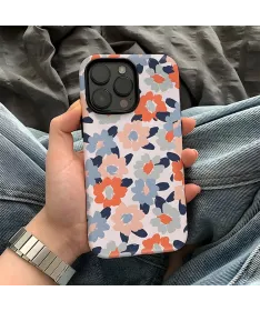 Coque iPhone 16 Pro Max Fleurs Abstraites