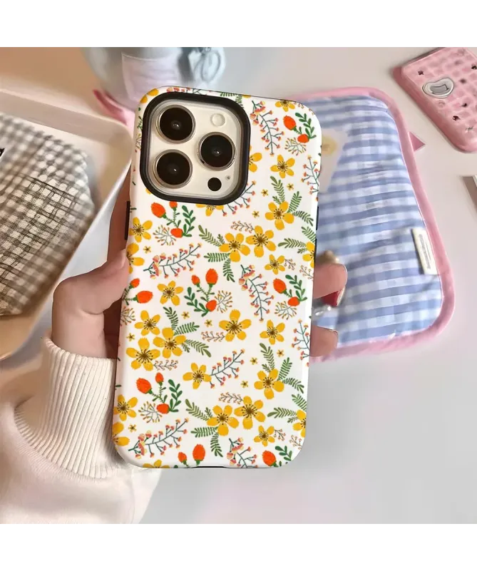 Coque iPhone 16 Pro Max Design Fleuri | PRAIRIE