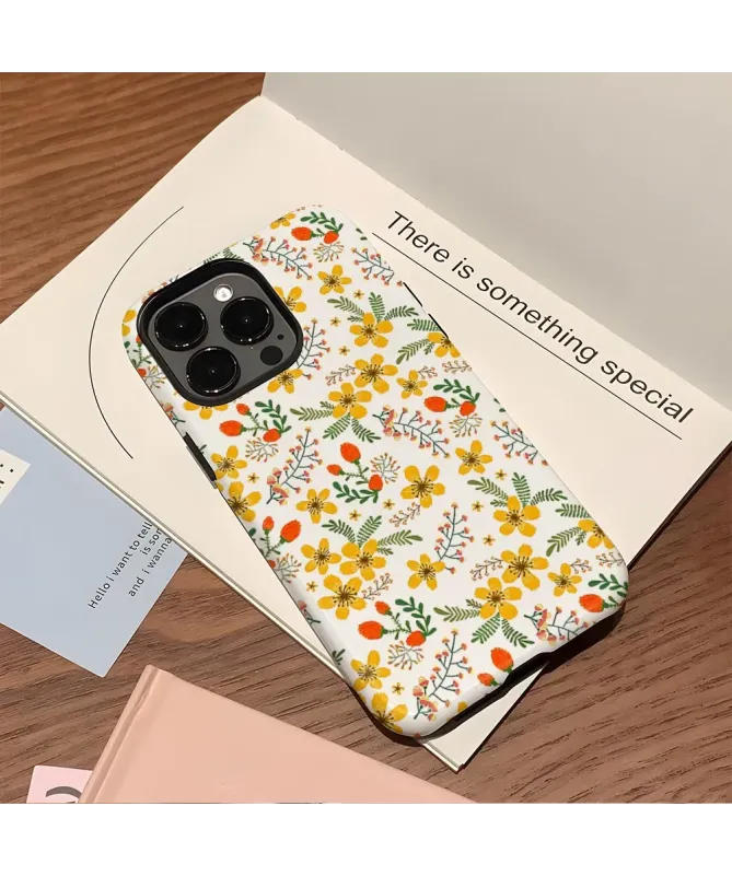 Coque iPhone 16 Pro Max Design Fleuri | PRAIRIE
