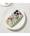 Coque iPhone 16 Pro Max Fleurs Folkloriques