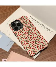 Coque iPhone 16 Pro Max Motif Cerises | BOMBA