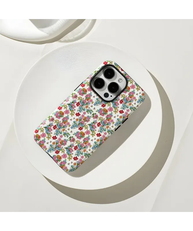 Coque iPhone 16 Pro Max Bouquets de Fleurs Colorées