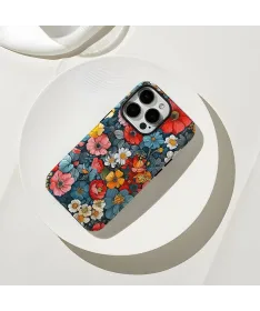Coque iPhone 16 Pro Max Tapisserie Florale