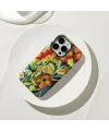 Coque iPhone 16 Pro Max Fleurs Peinture à l'Huile