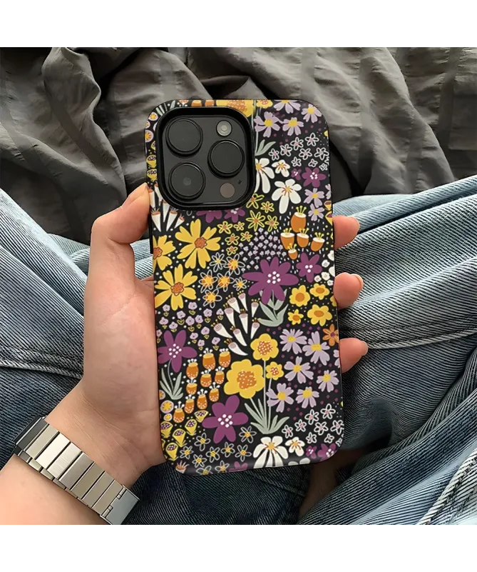 Coque iPhone 16 Pro Max Fleurs des Champs