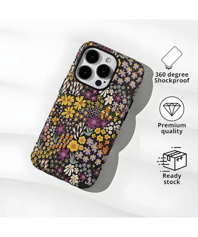 Coque iPhone 16 Pro Max Fleurs des Champs