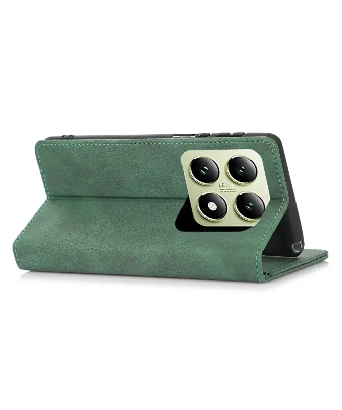 Housse Portefeuille Xiaomi 15T Effet Cuir avec Support