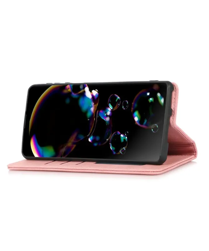 Housse Portefeuille Xiaomi 15T Effet Cuir avec Support
