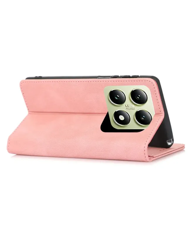 Housse Portefeuille Xiaomi 15T Effet Cuir avec Support