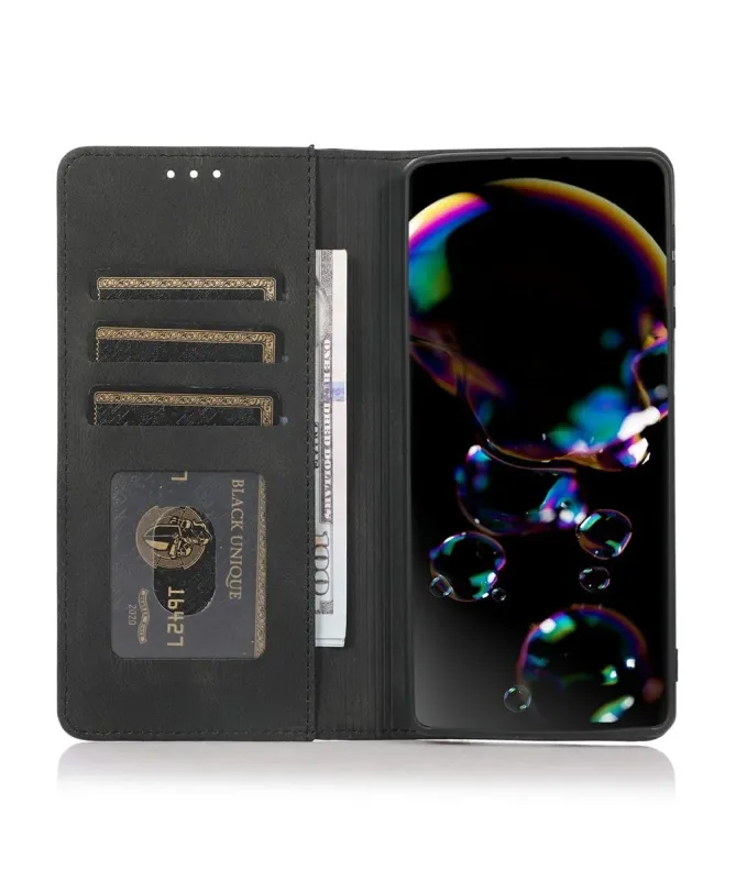 Housse Portefeuille Xiaomi 15T Effet Cuir avec Support