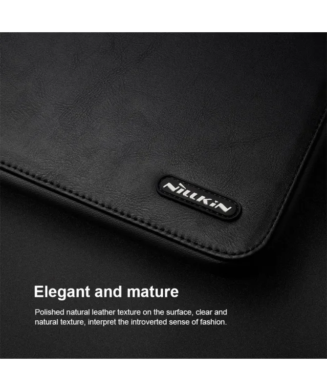 Housse Ordinateur 16 pouces Nillkin Effet Cuir avec Support