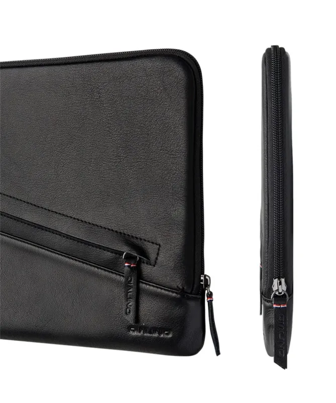 Housse Ordinateur 13 pouces en Cuir Véritable Anti-choc