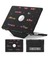 Coque MacBook Pro 14 pouces (2024) / (2023) / (2021) Messages Colorés
