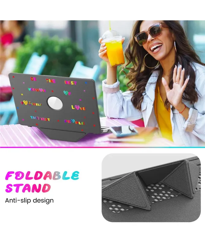 Coque MacBook Pro 14 pouces (2024) / (2023) / (2021) Messages Colorés