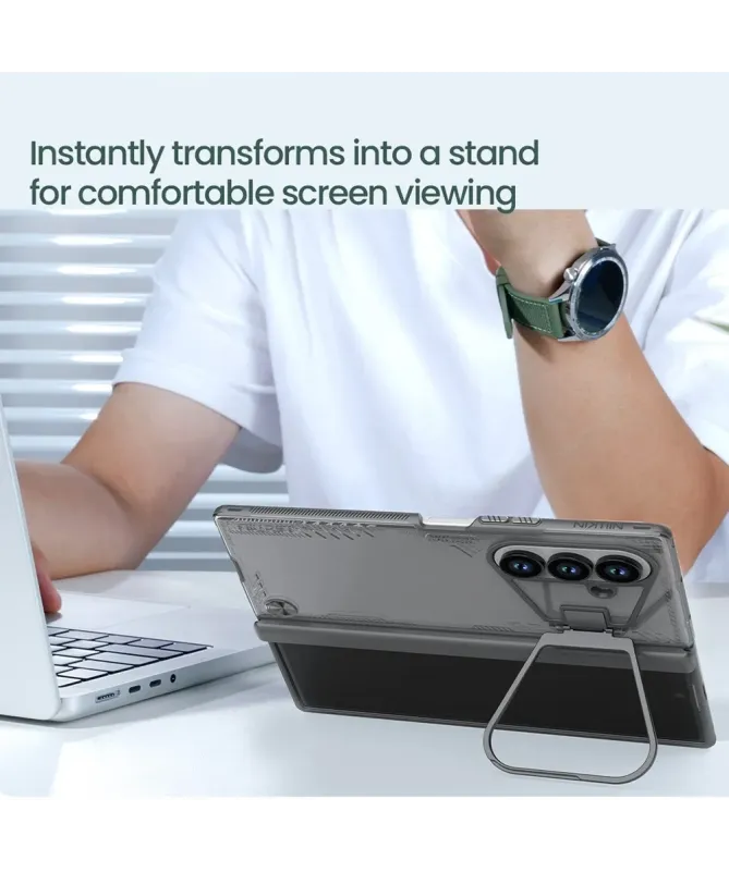 Coque Samsung Galaxy Z Fold 7 NILLKIN Iceblade Prop avec support