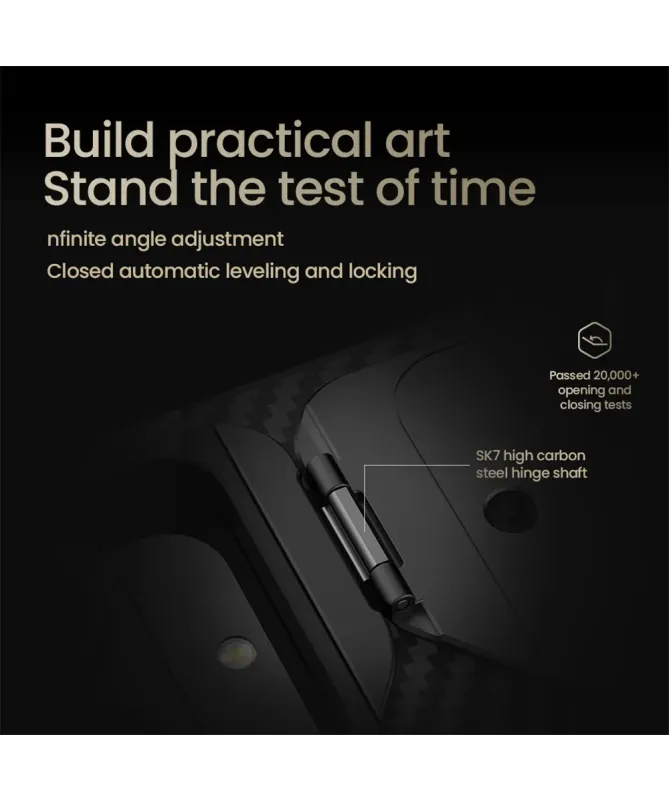 Coque Samsung Galaxy Z Fold 7 NILLKIN fibre d'aramide et support