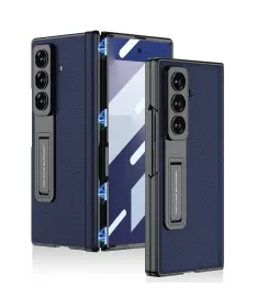 Coque Samsung Galaxy Z Fold 7 effet cuir avec support