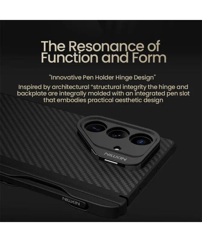Coque Samsung Galaxy Z Fold 7 NILLKIN CarboProp fibre d'aramide et sup