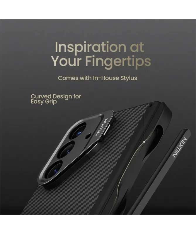 Coque Samsung Galaxy Z Fold 7 NILLKIN CarboProp fibre d'aramide et sup