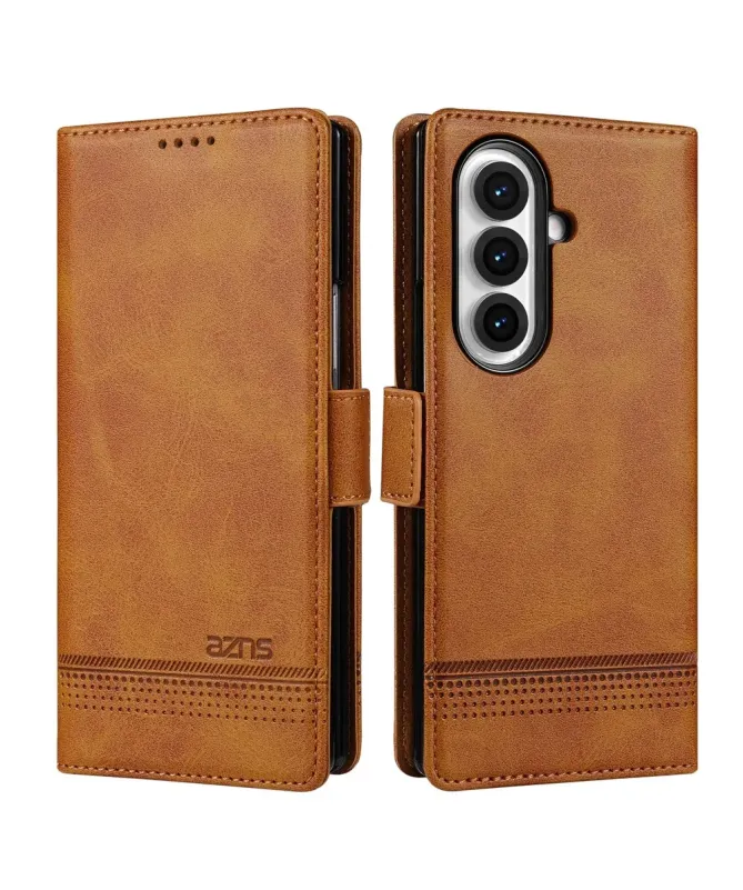 Étui Samsung Galaxy Z Fold 7 portefeuille AZNS simili cuir