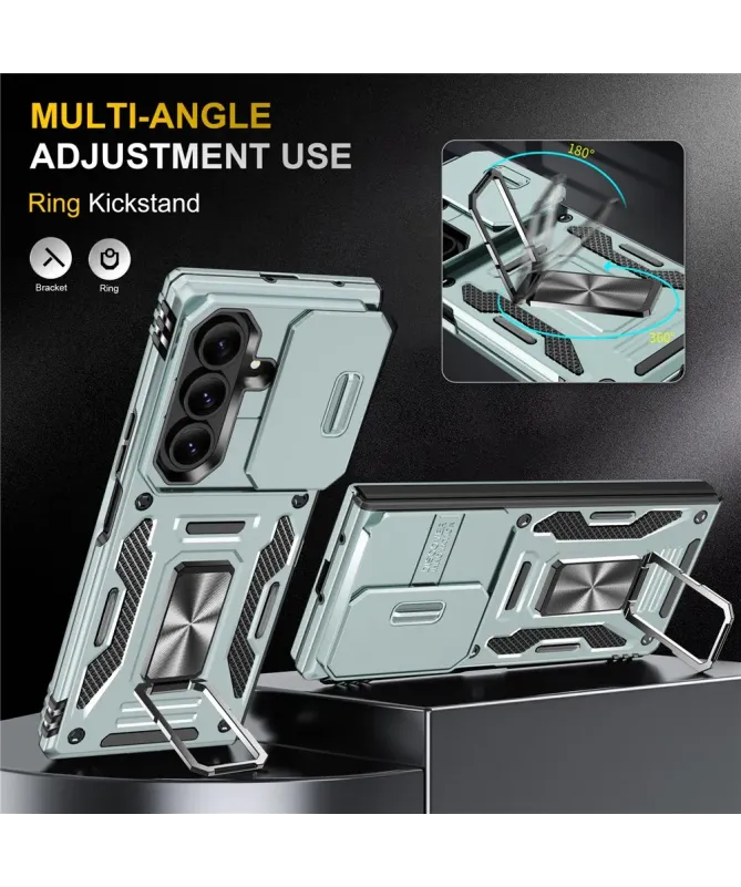 Coque Samsung Galaxy Z Fold 7 ARMOR avec support et cache caméra