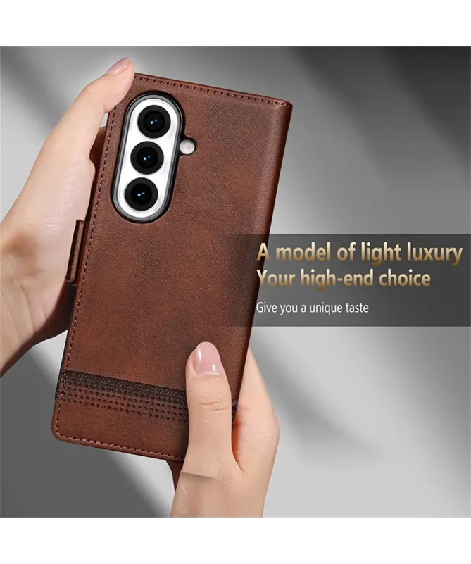 Étui Samsung Galaxy Z Fold 7 portefeuille AZNS simili cuir