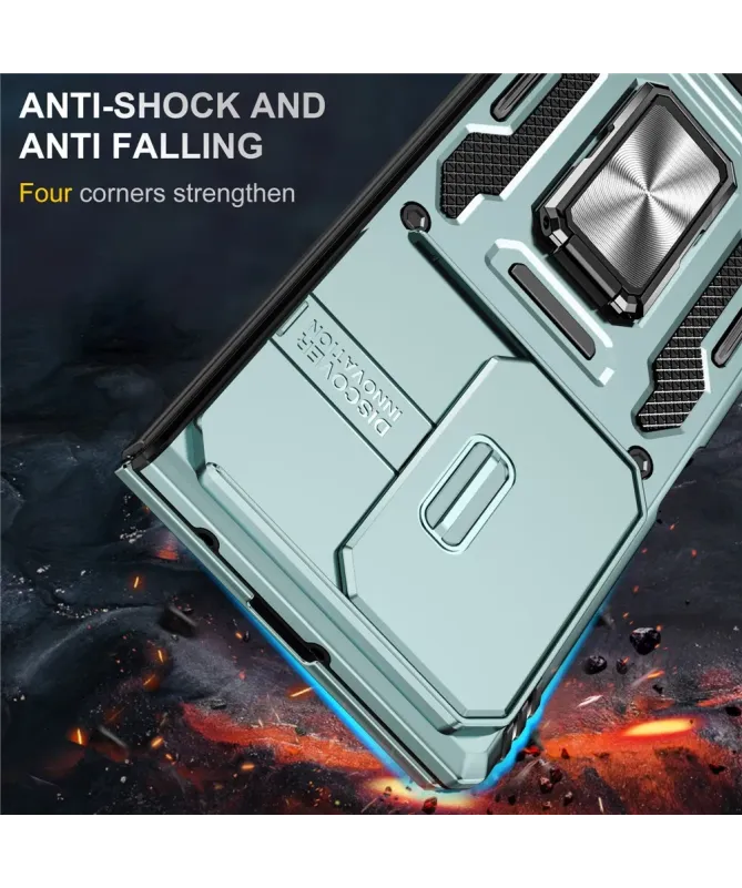 Coque Samsung Galaxy Z Fold 7 ARMOR avec support et cache caméra