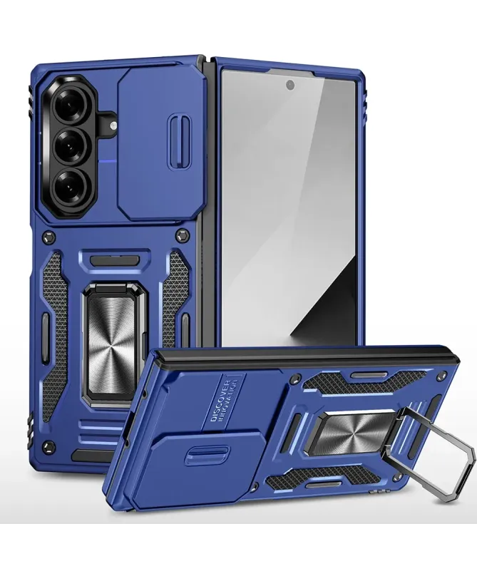 Coque Samsung Galaxy Z Fold 7 ARMOR avec support et cache caméra