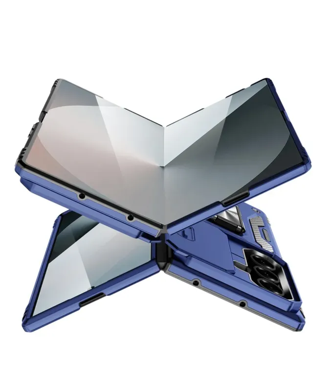 Coque Samsung Galaxy Z Fold 7 ARMOR avec support et cache caméra