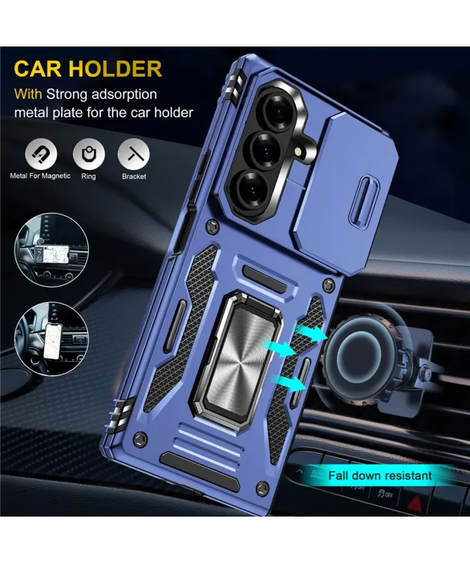 Coque Samsung Galaxy Z Fold 7 ARMOR avec support et cache caméra