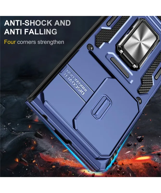 Coque Samsung Galaxy Z Fold 7 ARMOR avec support et cache caméra