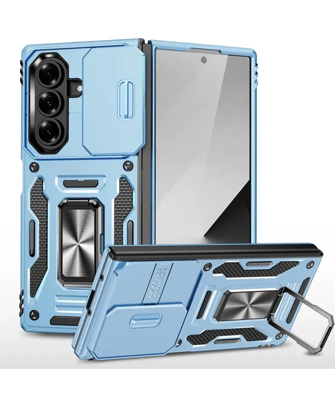 Coque Samsung Galaxy Z Fold 7 ARMOR avec support et cache caméra