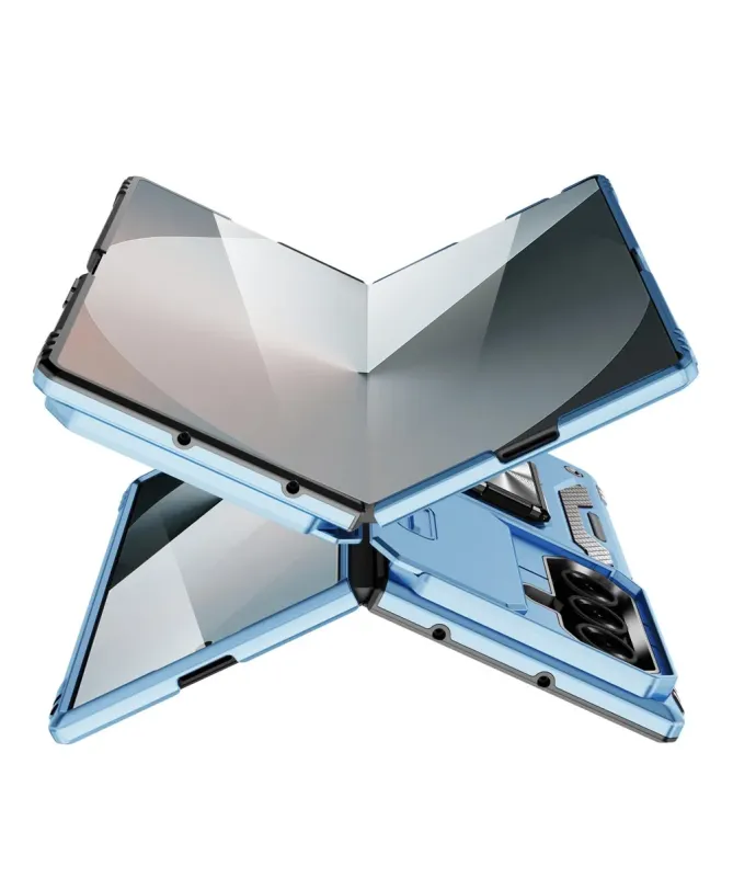 Coque Samsung Galaxy Z Fold 7 ARMOR avec support et cache caméra