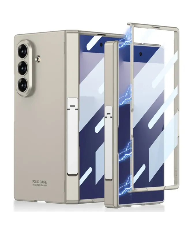 Coque Samsung Galaxy Z Fold 7 Intégrale avec Support et Protection Cha