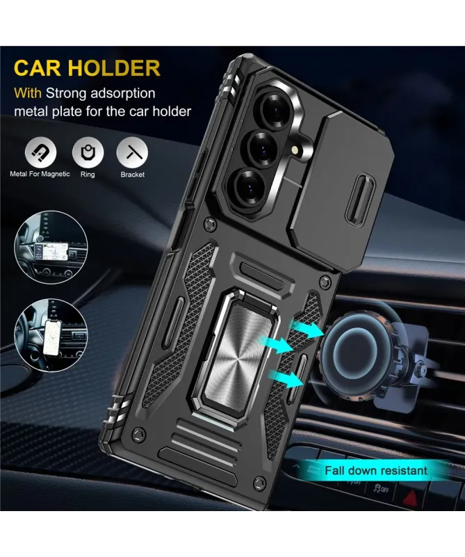 Coque Samsung Galaxy Z Fold 7 ARMOR avec support et cache caméra