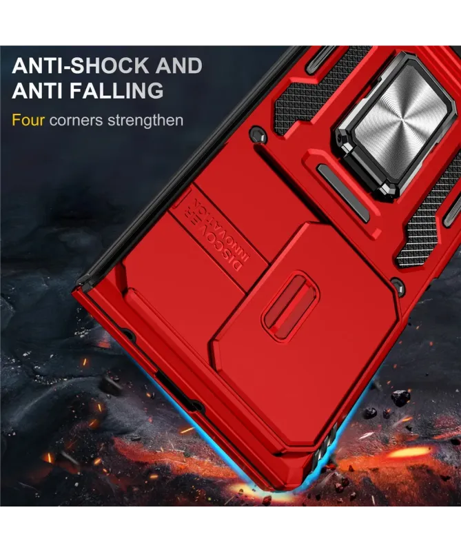 Coque Samsung Galaxy Z Fold 7 ARMOR avec support et cache caméra
