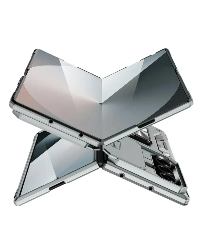 Coque Samsung Galaxy Z Fold 7 ARMOR avec support et cache caméra