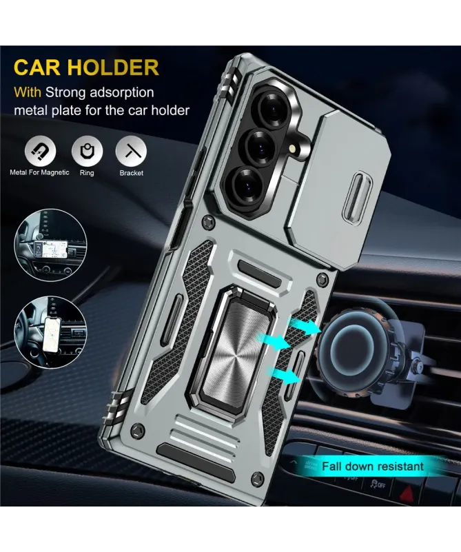 Coque Samsung Galaxy Z Fold 7 ARMOR avec support et cache caméra