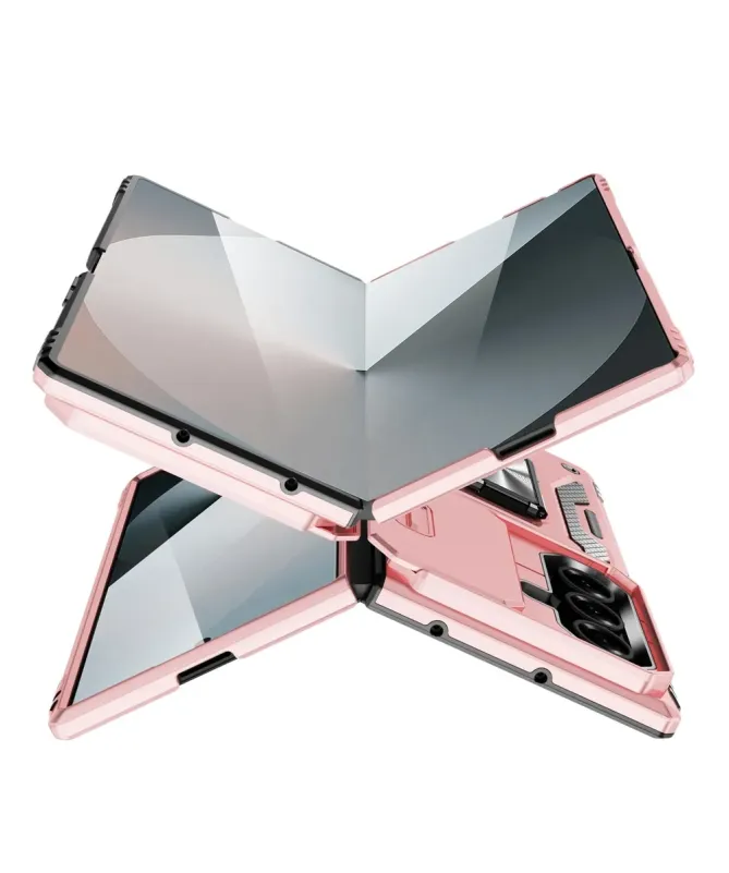 Coque Samsung Galaxy Z Fold 7 ARMOR avec support et cache caméra